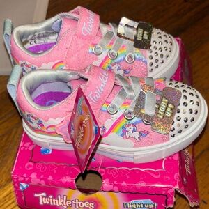 Skechers 314809n pkmt s lights twinkle sparks jumpin clouds